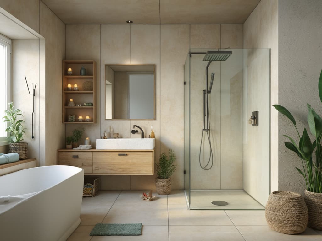 Nachhaltige Materialien für Bad und Heizung – Ökologische Baustoffe und ressourcenschonende Technik