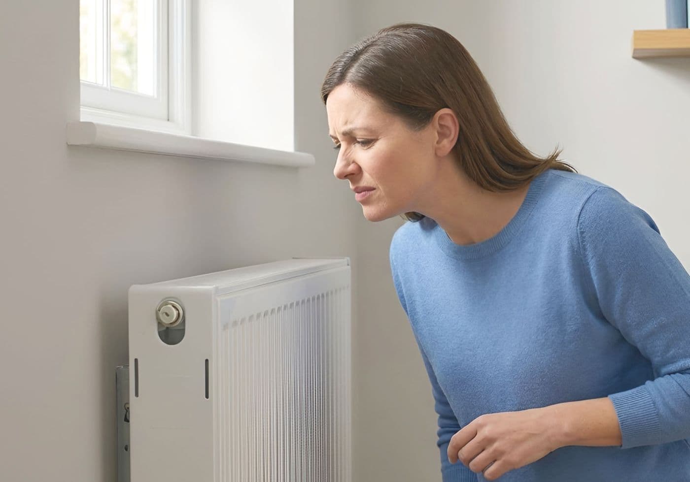 Geruch an der Heizung