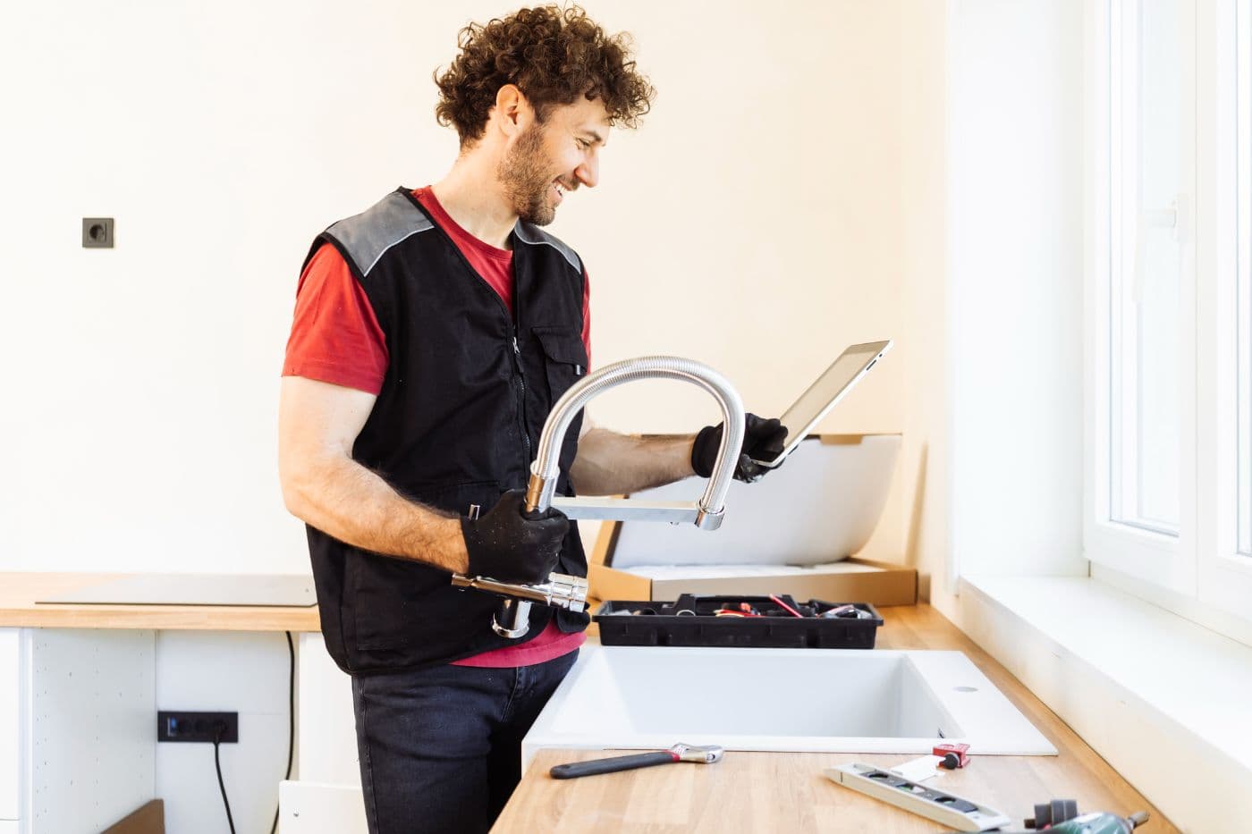 Spültisch reparieren