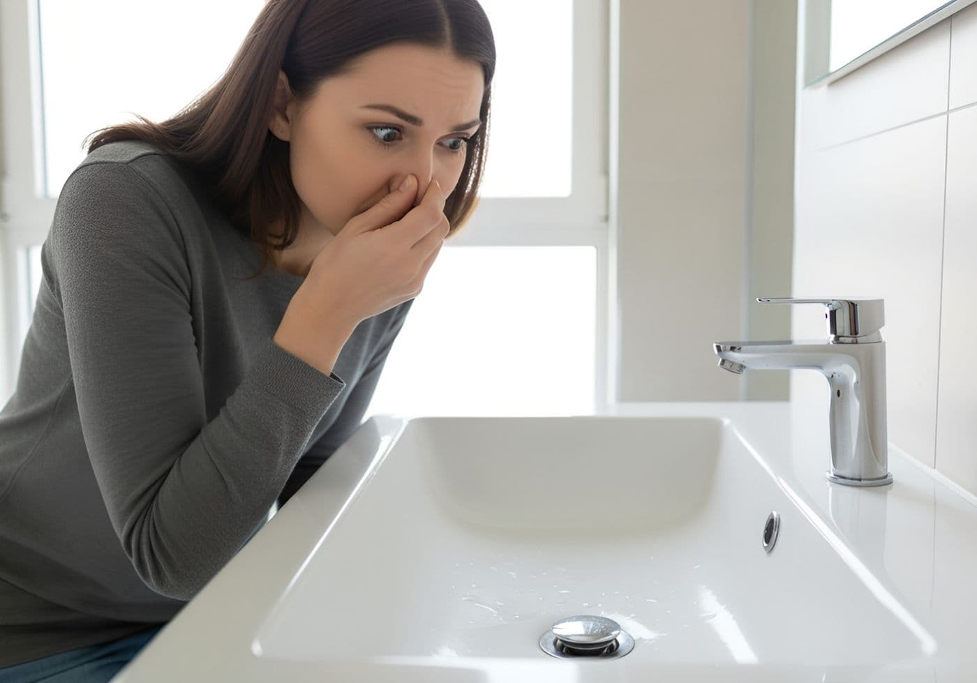 Sanitäranlage riecht streng