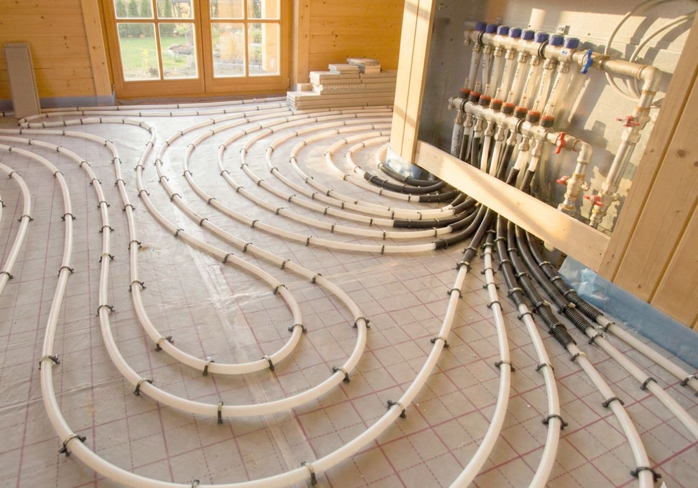 Umrüsten auf Fussbodenheizung
