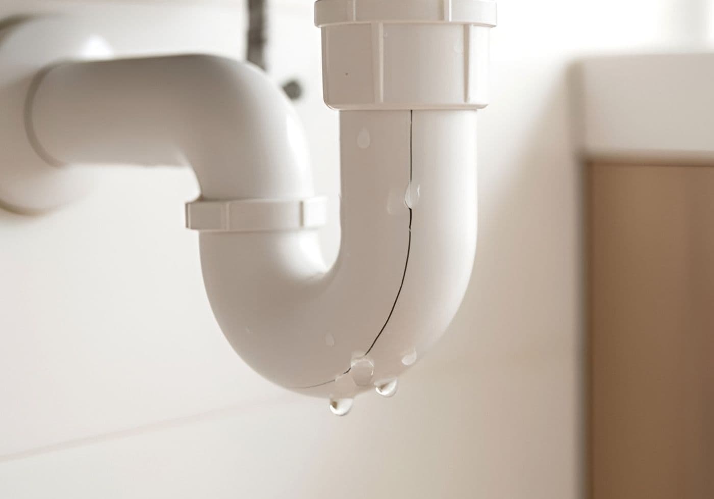 Sanitäranlage ist undicht